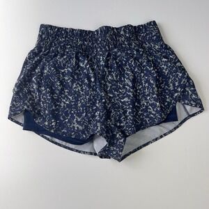 Avia Navy Blue Speckled Textured 2 in 1 Running Shorts
